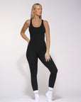 SCOOP NECK JUMPSUIT