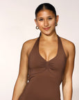HALTER PLAYSUIT