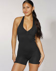 HALTER PLAYSUIT