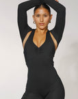 HALTER PLAYSUIT