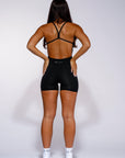 VEE STRAP PLAYSUIT