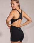 HIGH NECK PLAYSUIT