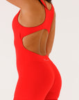 HIGH NECK PLAYSUIT