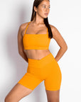 CROSS OVER SCRUNCH SHORTS