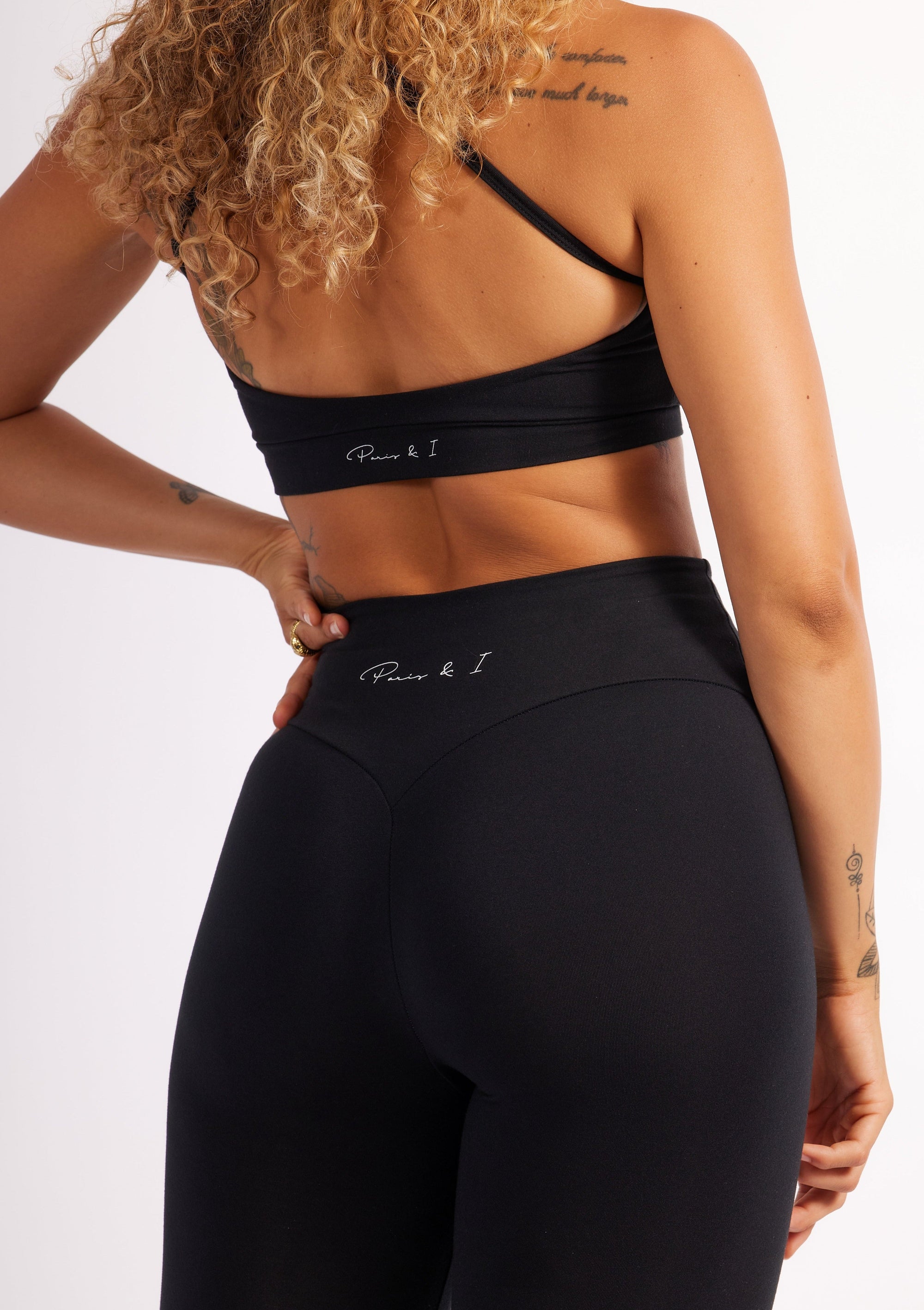 Black Classic 7/8 Leggings Bottoms