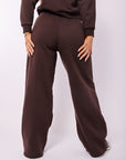 WIDE LEG TRACKPANTS