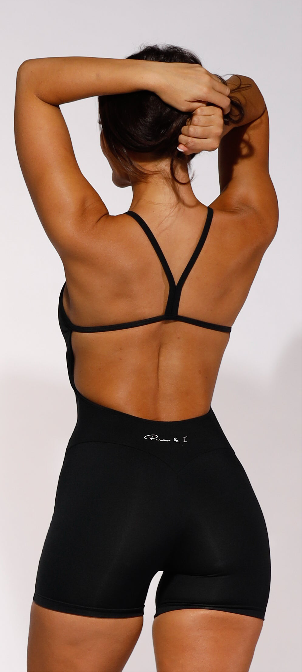 VEE STRAP PLAYSUIT