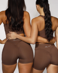 RUCHED SCRUNCH SHORTS