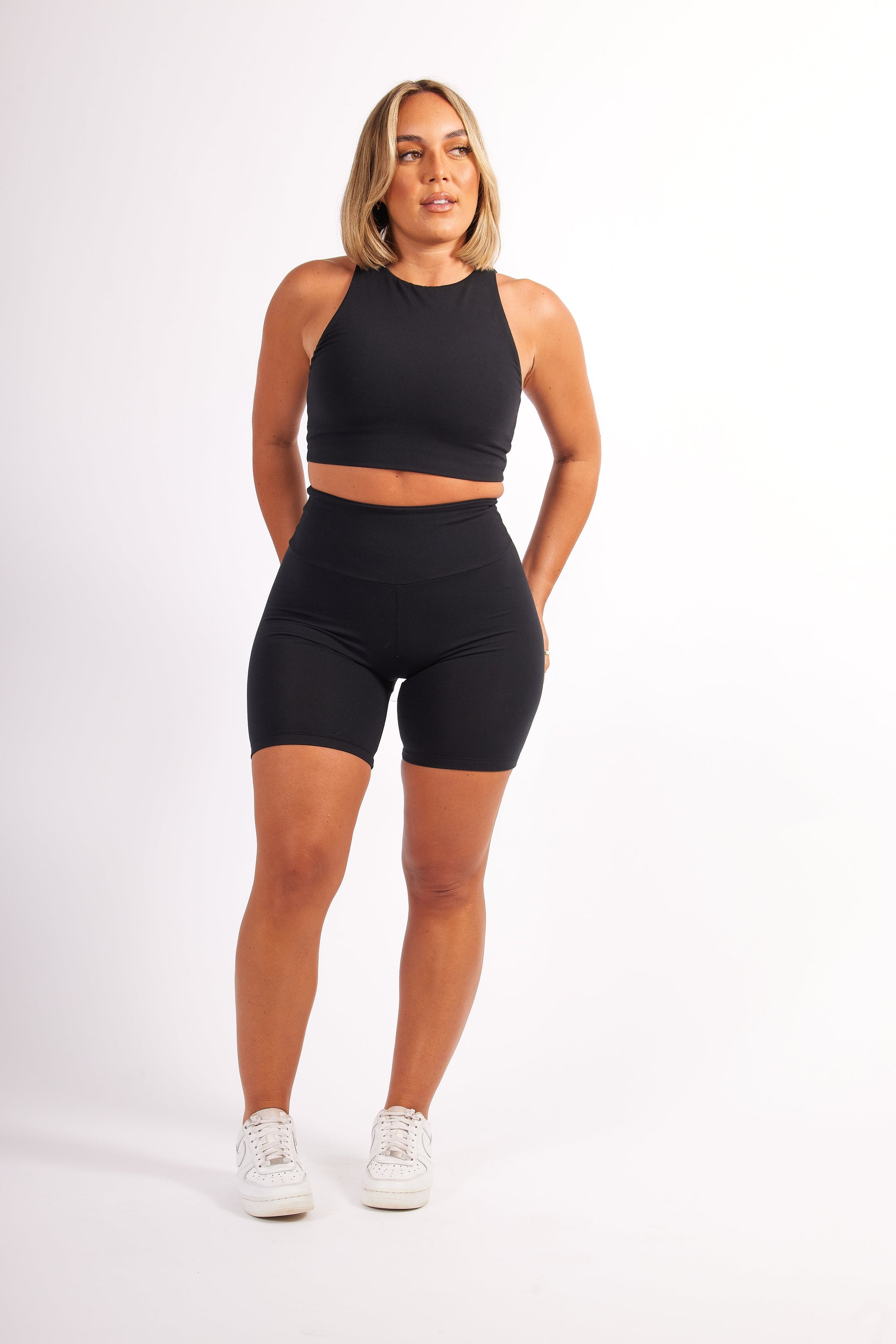 Black Classic Everyday Shorts Bottoms