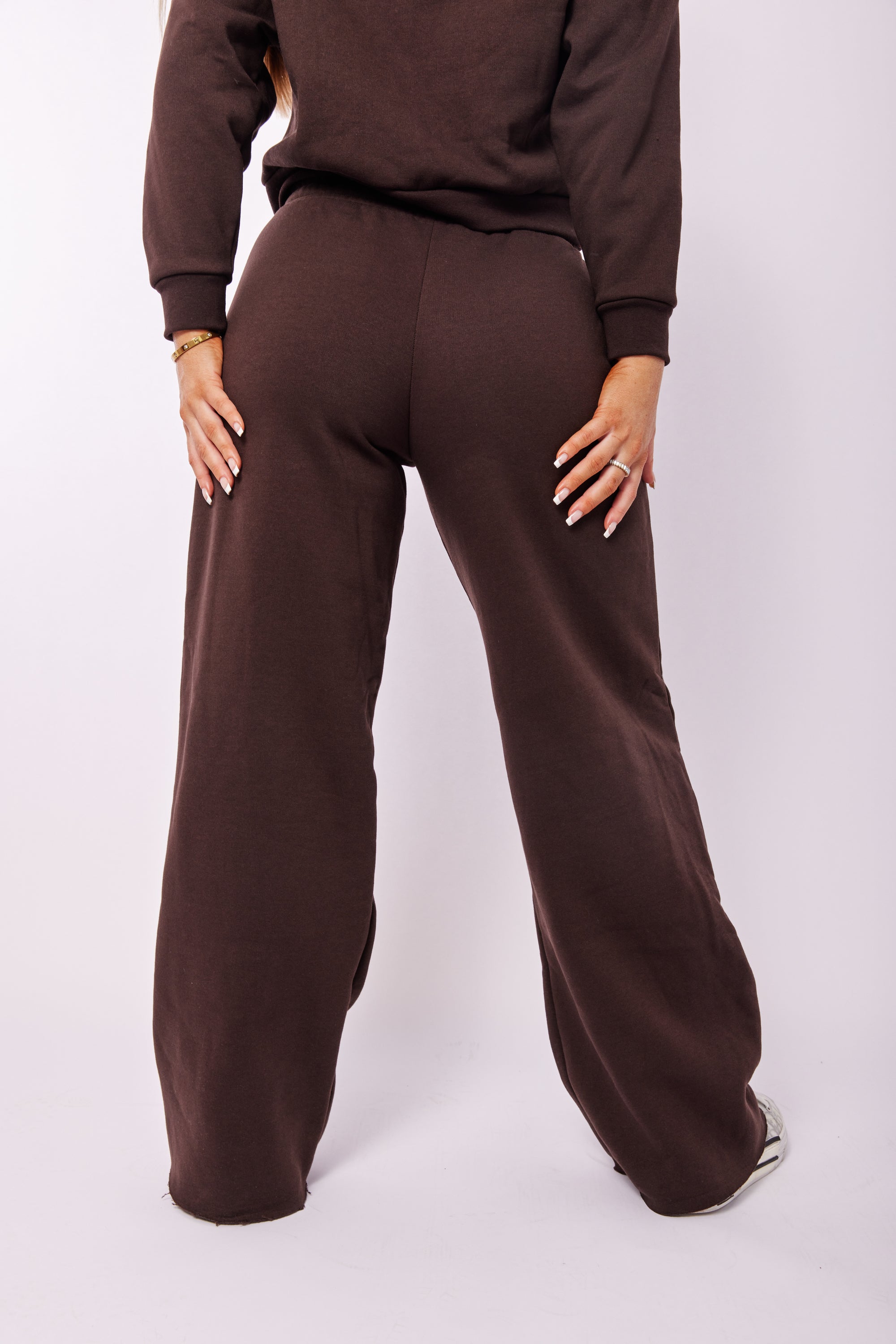 WIDE LEG TRACKPANTS